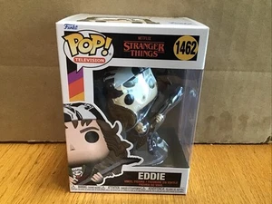 FUNKO POP STRANGER THINGS EDDIE #1462 VINYL FIGURE IN POP PROTECTOR - Picture 1 of 8
