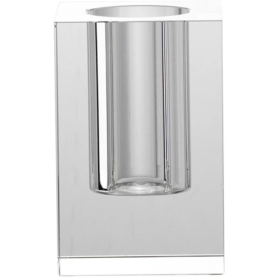 A&B Home 77386-CLEA Transparent 5.9 X 3.9 inch Vase in Clear - Image 1 of 4