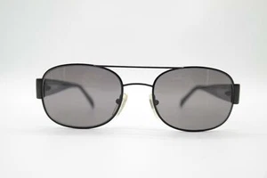 Donna Karan 9202S 004 Black Blue Oval Sunglasses Glasses New - Picture 1 of 6