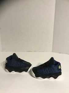 Nike Air Jordan XIII 2021' Retro Edizione "Brave Blue" Neonato Bambino 6C Senza Scatola - Foto 1 di 9