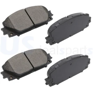 Front Ceramic Brake Pads 4pcs For 2011-2016 Lexus CT200h 2012-19 Toyota Prius C - Picture 1 of 7