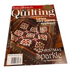 Fons & Porter's Love of Quilting Magazine novembre/décembre 2008 Holiday Projects