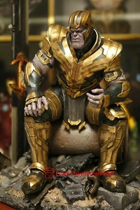 Statua intera Queen Studios QS 1/4 Avengers Thanos standard Ver in magazzino - Foto 1 di 12