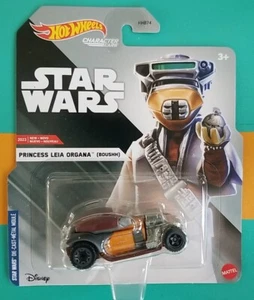 Coche de personajes Hot Wheels Star Wars Princesa Leia Organa Disney nuevo lanzamiento 2023 - Imagen 1 de 11