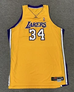 Shaquille O’Neal Los Angeles Lakers Player Issed Jersey 03-04 Signed Beckett LOA - Picture 1 of 9