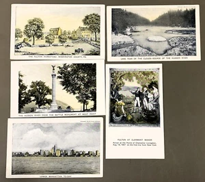 # T4167 HUDSON - FULTON EXPO POSTCARD LOT, 5 DIF. CARDS - Picture 1 of 2