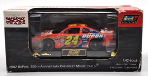2002 Jeff Gordon #24 Dupont 200 Years Anniversary Revell NASCAR 1/43 Scale READ - Picture 1 of 11