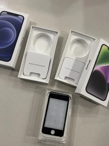AUTHENTIQUE APPLE VIDES IPHONE / IPOD TOUCH BOITES AVEC NOTICES - Photo 1 sur 2