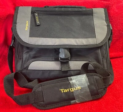Targus Citygear mini notebook messenger bag black and gray - Image 1 of 4