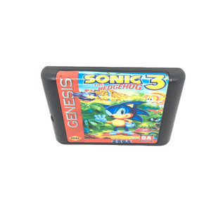 Sonic 3 for 16 bit Game Card Game Cartridge for Sega Mega Drive Genesis System