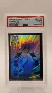 Waverider #DCH10 Hologram - PSA 8 - 1992 DC Cosmic Cards Inaugural Rookie - Picture 1 of 2
