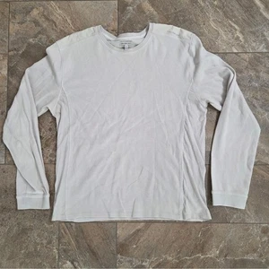 Calvin Klein Jeans Herren XL Langarm Waffel Strick Shirt Freizeit Oberteil - Bild 1 von 4