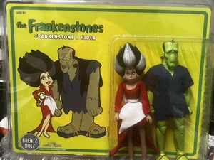 Frank Frankenstone & Hidea 2- Pack - 8” Art Action Figure Set- BrentzDolz- New - Picture 1 of 3