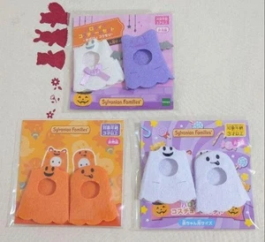Sylvanian Families Halloween Disfraz Conjunto De 3 Fantasma Murciélago Bebé Novedad NUEVO - Imagen 1 de 6