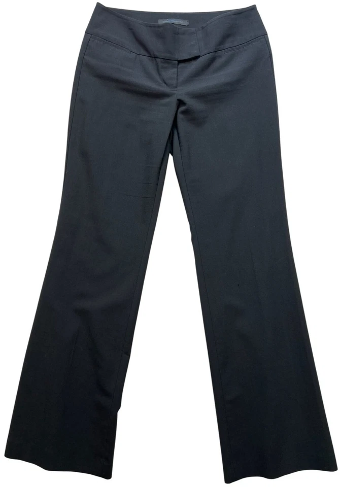 Pantalones acampanados Express Design Studio para mujer Editor elásticos talla 6/L negros Foto 1 de 4