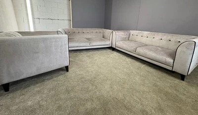 DFS vista large sofa set with matching arm chair DELIVERY AVAILABLE! - Image 1 of 4