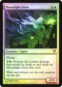 MTG FOIL Moonlight Geist  - Avacyn Restored #029 - Picture 1 of 1