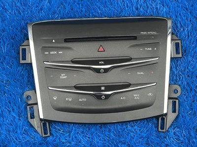 Lincoln MKS 2013 2014 2015 2016 radio doble panel de control de clima EA5T-18A802-AD Foto 1 de 4