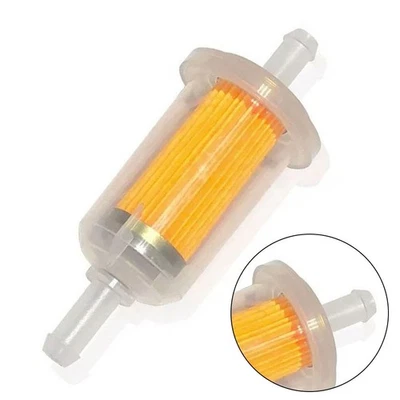 Inline Fuel Filter for Cars Motorcycles and Off Road Vehicles Replacement - Image 1 of 4