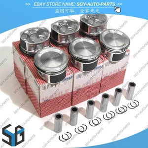 STD 6x Pistons & Rings Set Φ83mm for Volvo XC90 S80 2.9T L6 T6 B6294T 274365 - Picture 1 of 6