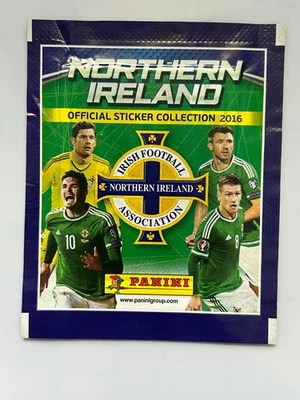 Panini Euro 2016 Northern Ireland Sealed Sticker Pack Packet RARE Edition - Image 1 of 3