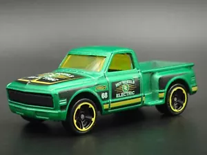 1969 69 Chevy Chevrolet Passo Laterale Pick-Up Camion Raro 1:64 - Modello Auto - Foto 1 di 8