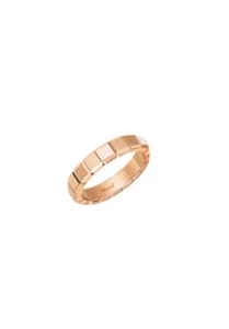 BNIB Chopard 18K Rose Gold Ice Cube Ring RRP £1400 * Selling Under Retail * - Picture 1 of 4