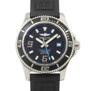 Orologio Uomo Automatico BREITLING Super Ocen 44 A17391 Quadrante Nero 90274748 - Foto 1 di 8