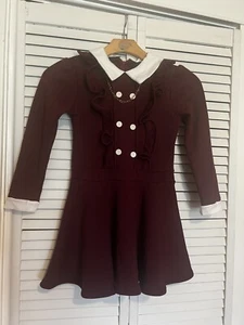 TRISH SCULLY Girl’s Kid’s Size 6 Dress Fleece Lined NEW School Uniform Adorable - Picture 1 of 14