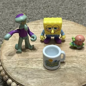 Fisher Price Imaginext SpongeBob SquarePants Squidward Gary And Miniature Mug - Picture 1 of 14