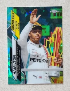 Lewis Hamilton 2020 Topps Chrome Sapphire Formula 1 Aqua #43/99 #139 Canada  - Bild 1 von 3