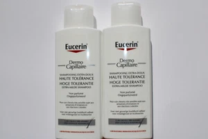 2x Eucerin DermoCapillaire Extra-Gentle Shampoo High Tolerance 250ml (8.45floz) - Picture 1 of 1