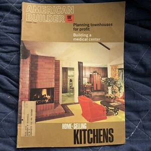 American Builder Magazine August 1968 Complete With Blueprints - Picture 1 of 3