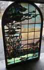 VICTORIAN STAINED GLASS LANDING WINDOW