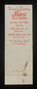 Saludos de temporada años 60 Shepard Tea Room The Christmas Store of Providence RI - Imagen 1 de 1