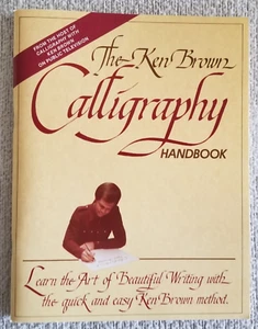 The Ken Brown Calligraphy Handbook - Hunt Manufacturing Co. - Paperback 1982 - Picture 1 of 8