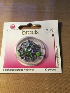 Color Block Brads Fresh Air QUEEN & CO APPROX. 30 PCS - Picture 1 of 1