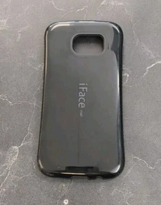 iFace Mall Black Case For Samsung Galaxy S7 Edge Cover - Picture 1 of 2