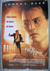 Póster de Nick of Time (1995) 27x40 S/S original 1 sh final (EN MUY BUEN ESTADO) - Imagen 1 de 1