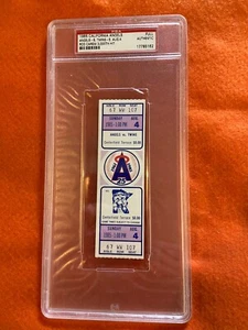 PSA Authentic Rod Carew Full unbenutzt 3000 3000th Hit Ticket - Bild 1 von 3