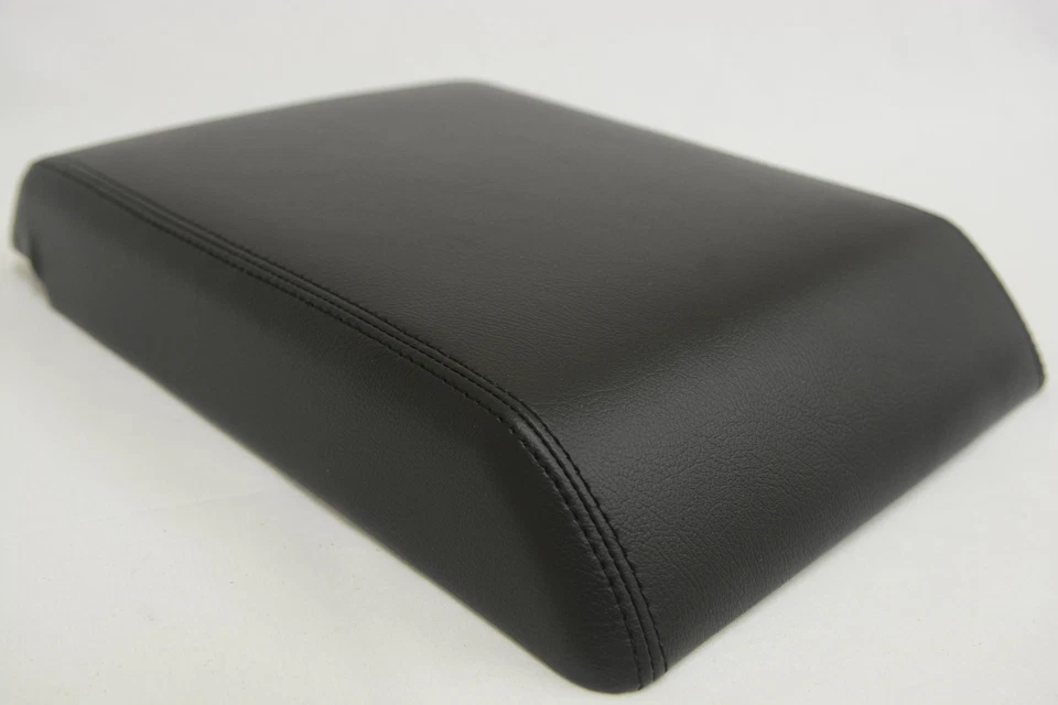 Se adapta a 05-07 Hummer H2 Lujo Imitación Cuero Apoyabrazos Consola Central Cubierta Negro Foto 1 de 3