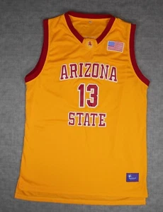 Men's James Harden Arizona State Sun Devils 13 Gold Replica Basketball Jersey 48 - Picture 1 of 8