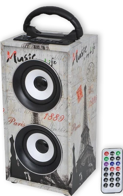 LTC FREESOUND-PARIS Portátil Bluetooth-Player USB/ SD Fm Paría Style - Imagen 1 de 4