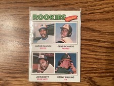 1977 Topps Andre Dawson #473 RC Montreal Expos Rookie Baseball Card HOFer