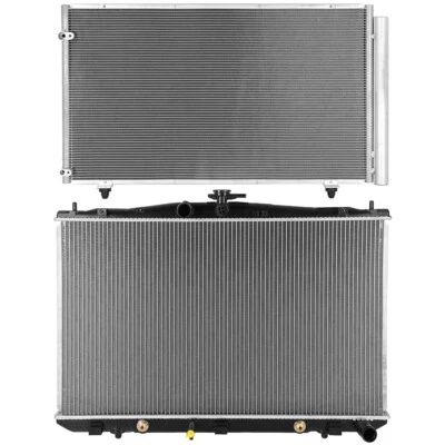 Kit de refrigeración de radiador y condensador de aire acondicionado para Toyota Sienna 2011 2012 2013-2015 3,5 L Foto 1 de 4