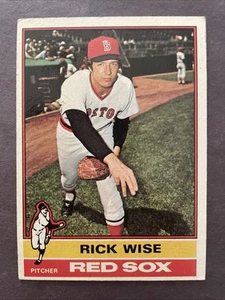 1976 Topps #170 Rick Wise Boston Red Sox - Picture 1 of 2