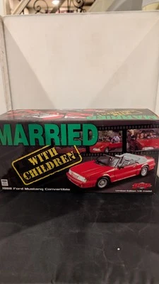Married With Children 1988 Mustang GMP 1:18 Scale Diecast  NICE - Image 1 of 4