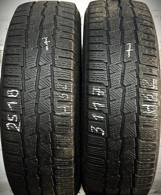 2x Winterreifen Michelin Agilis Alpin 215/60 R17C 109/107T H62 7mm D17 - Bild 1 von 4