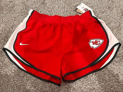 Pantalones Cortos para Correr Kansas City Chiefs Nike Para Mujer Tempo Rojo Dri-Fit Rendimiento XL Foto 1 de 4