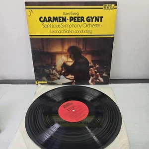 Bizet / Grieg Slatkin, Saint Louis Sym. - Carmen - Peer Gynt (LP) 1979 Record 33 - Imagen 1 de 19